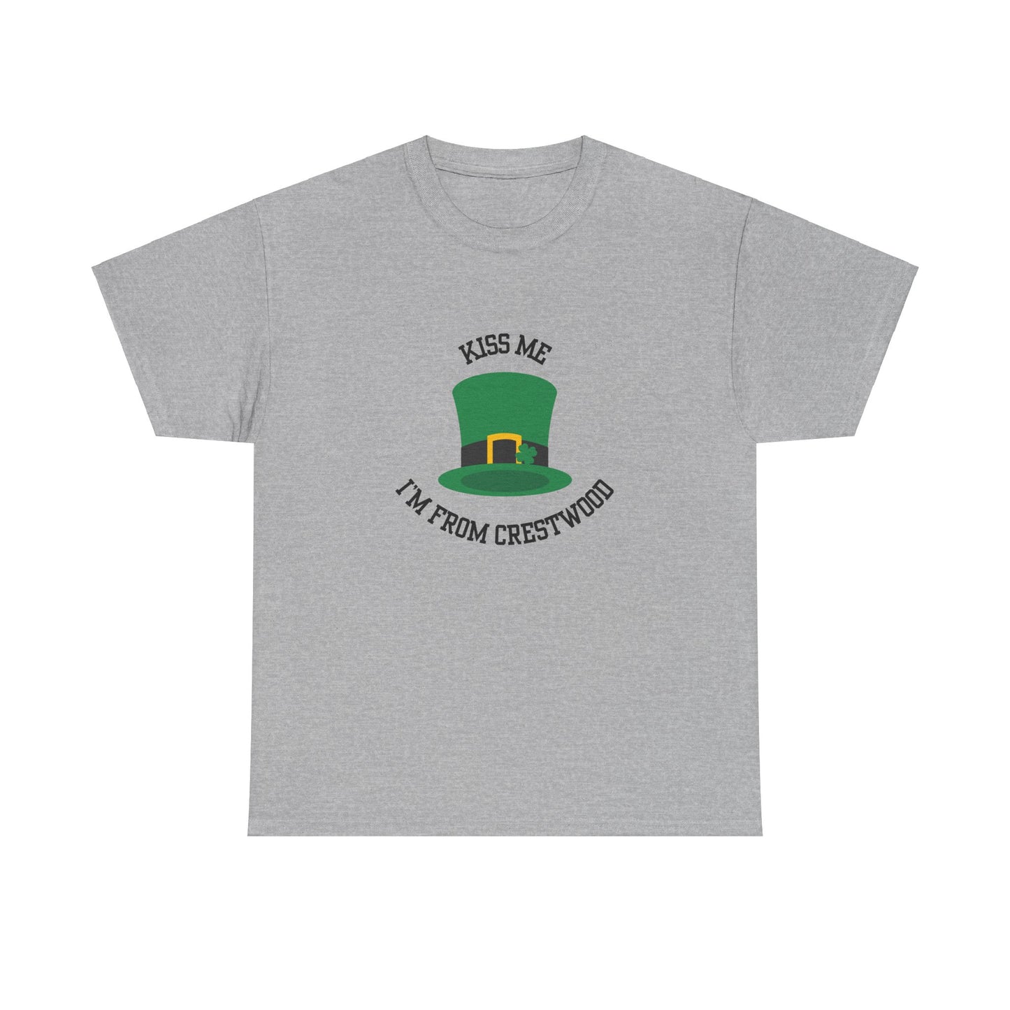 'Kiss Me, I'm From Crestwood' Leprechaun T-Shirt