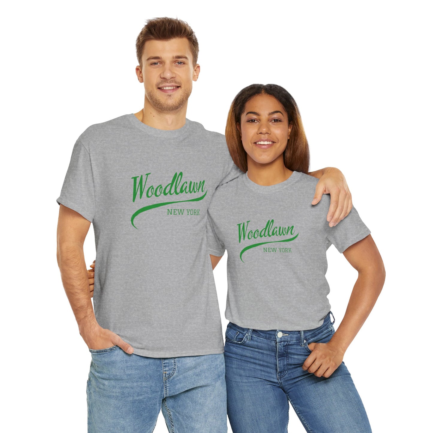 Woodlawn Green Swoosh Tee