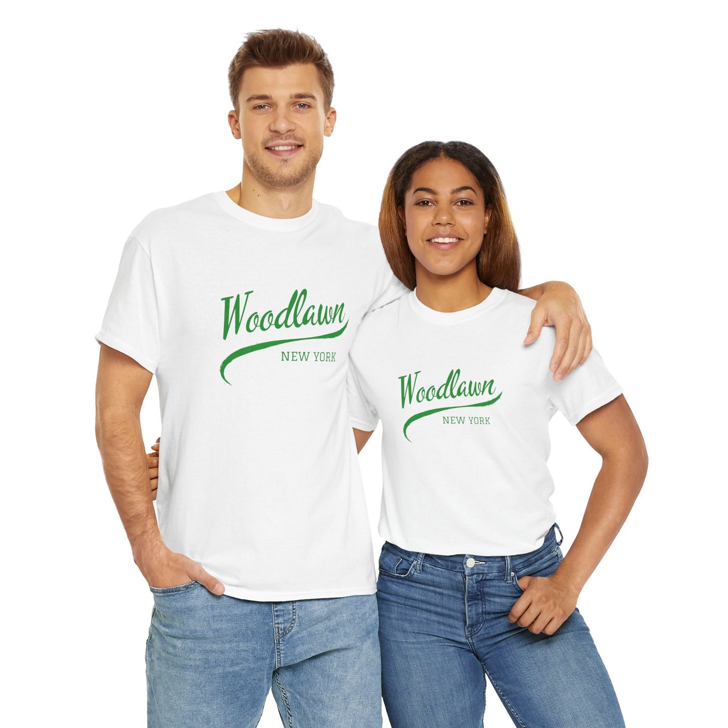 Woodlawn Green Swoosh Tee