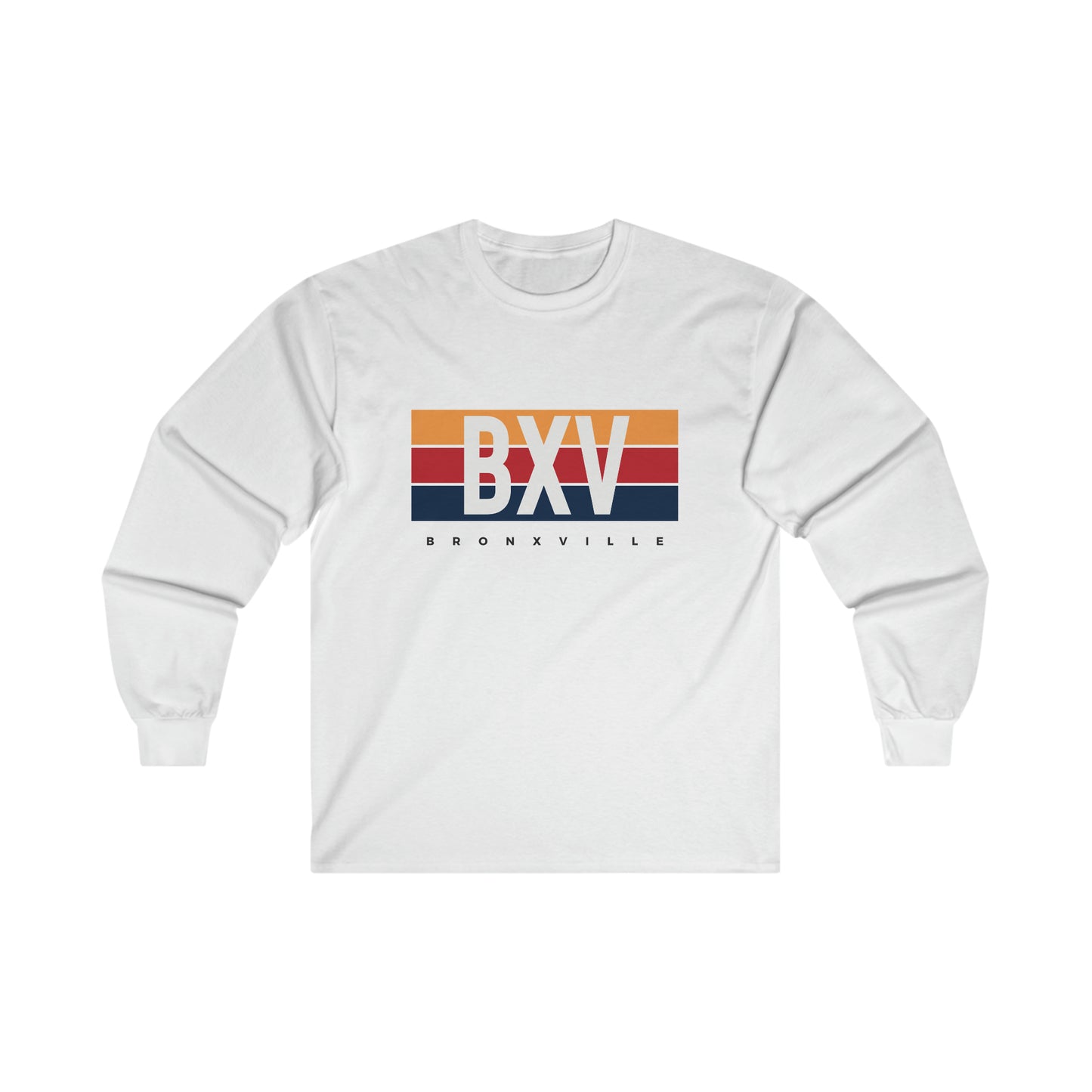 BXV Striped Cotton Long Sleeve Tee