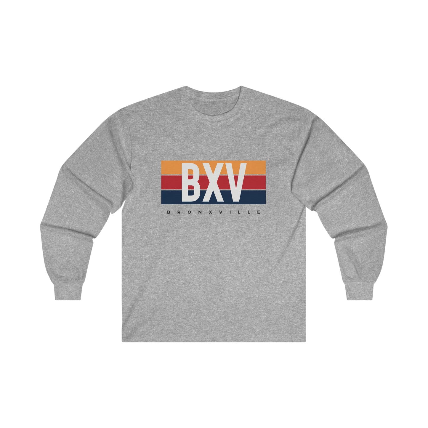 BXV Striped Cotton Long Sleeve Tee