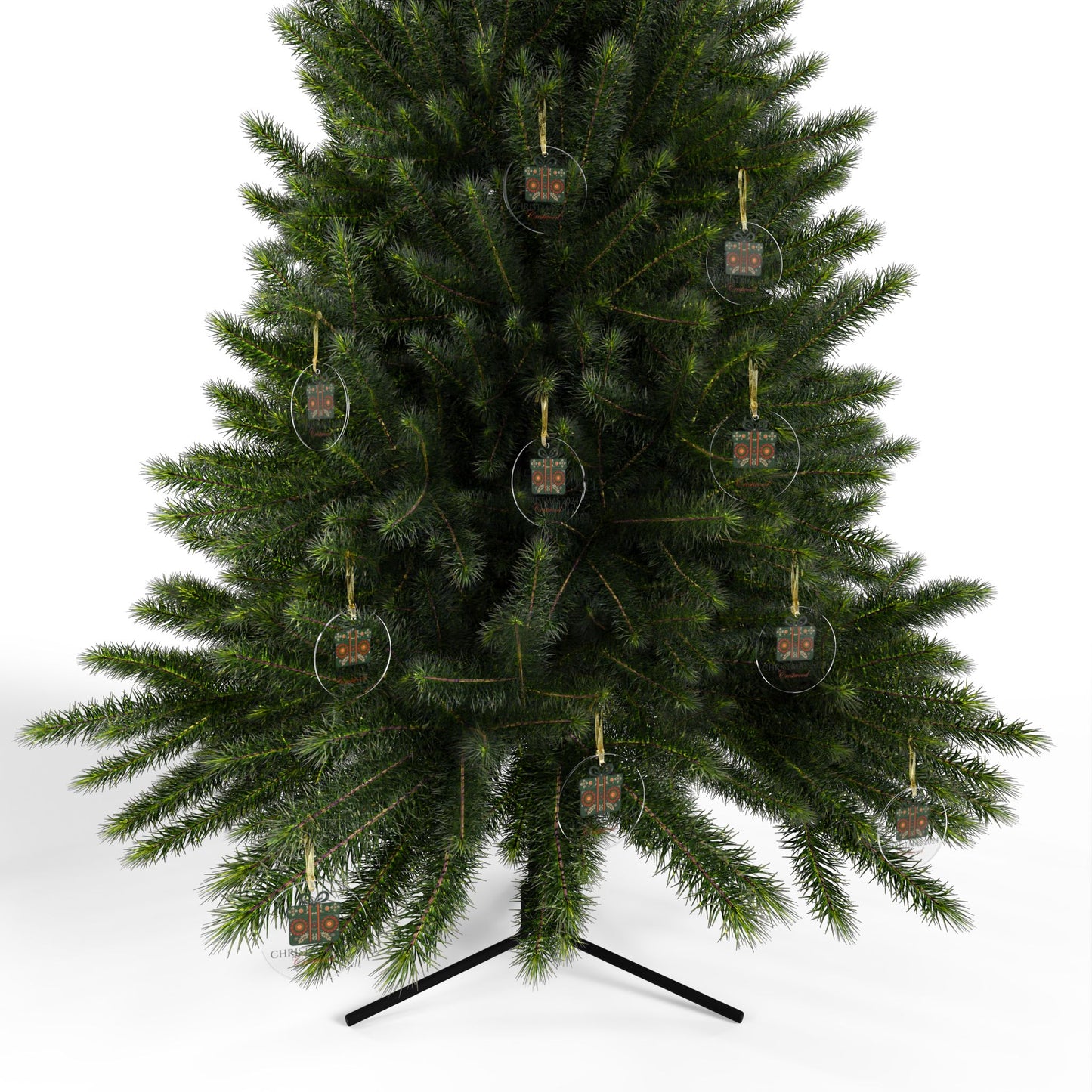 Crestwood Present Acrylic Ornament - 2024