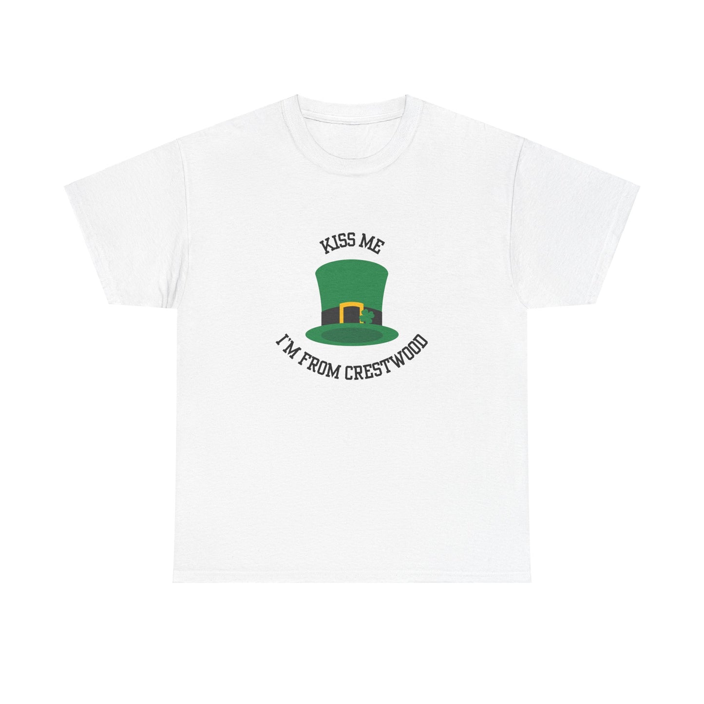 'Kiss Me, I'm From Crestwood' Leprechaun T-Shirt
