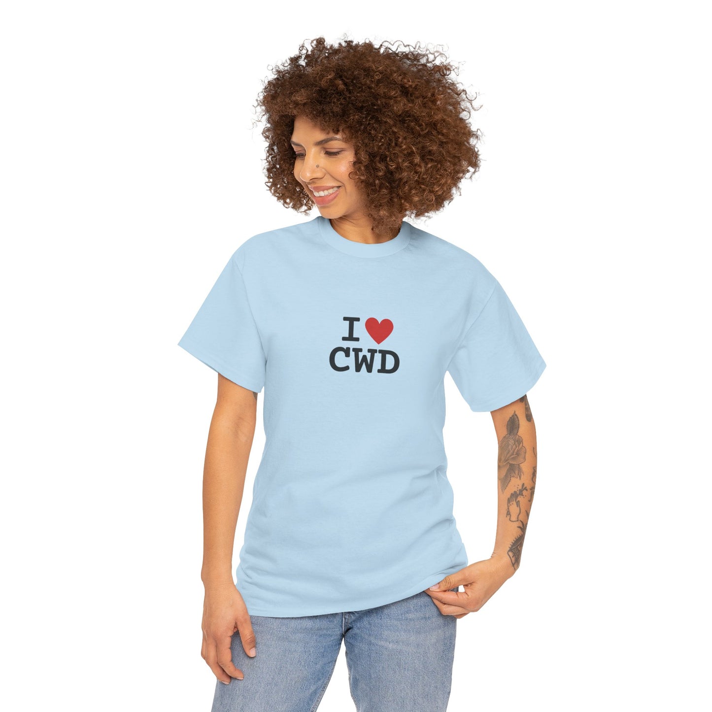 I Heart Crestwood Unisex Heavy Cotton Tee