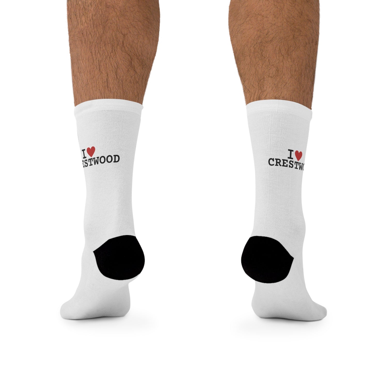 I Love Crestwood Socks