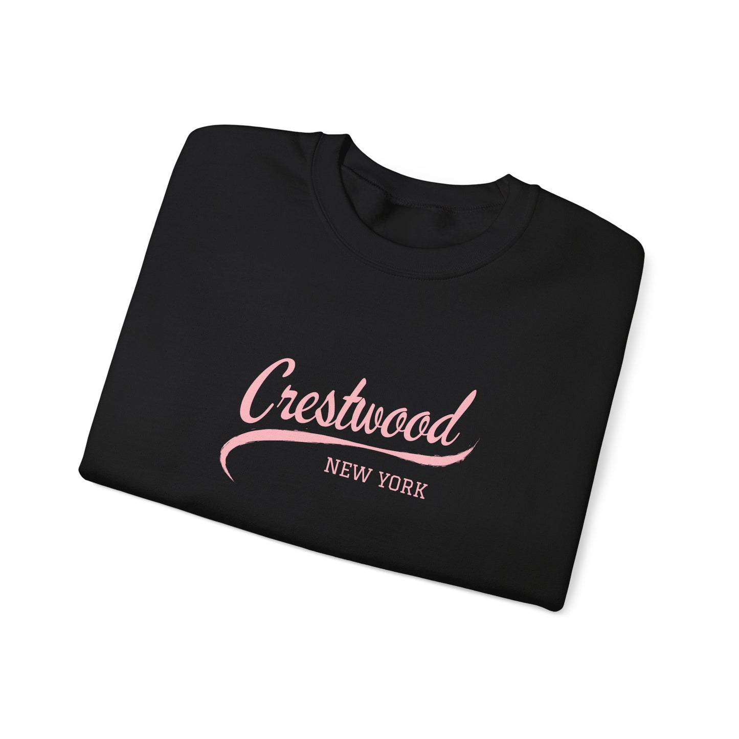 Pink Crestwood Swoosh Unisex Heavy Blend™ Crewneck Sweatshirt