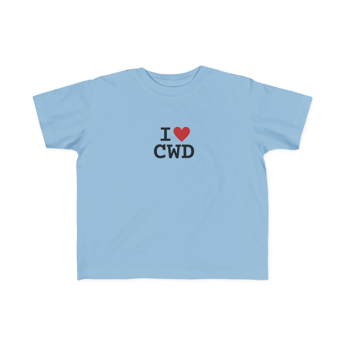 I Heart Crestwood Toddler's Fine Jersey Tee