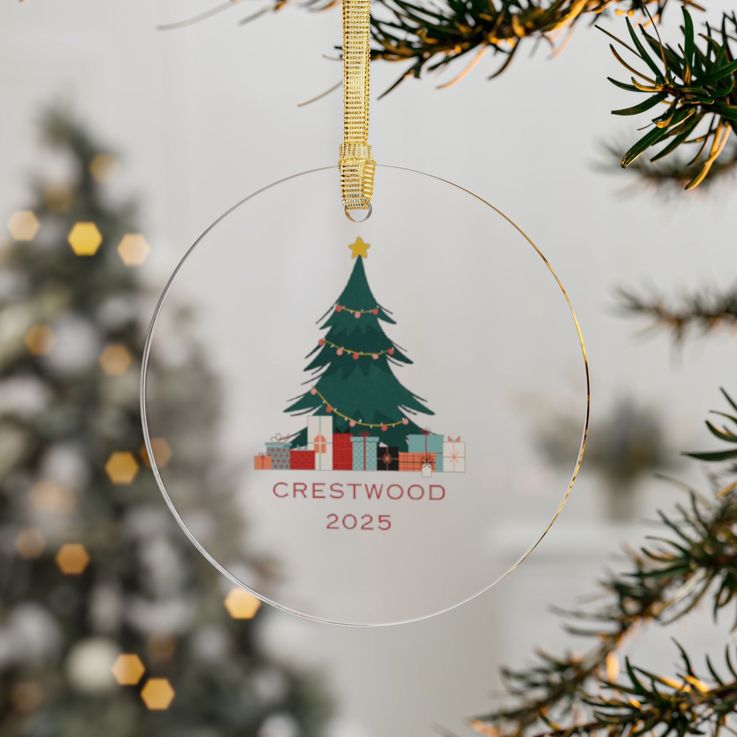 Crestwood Tree  Acrylic Ornament (2025)