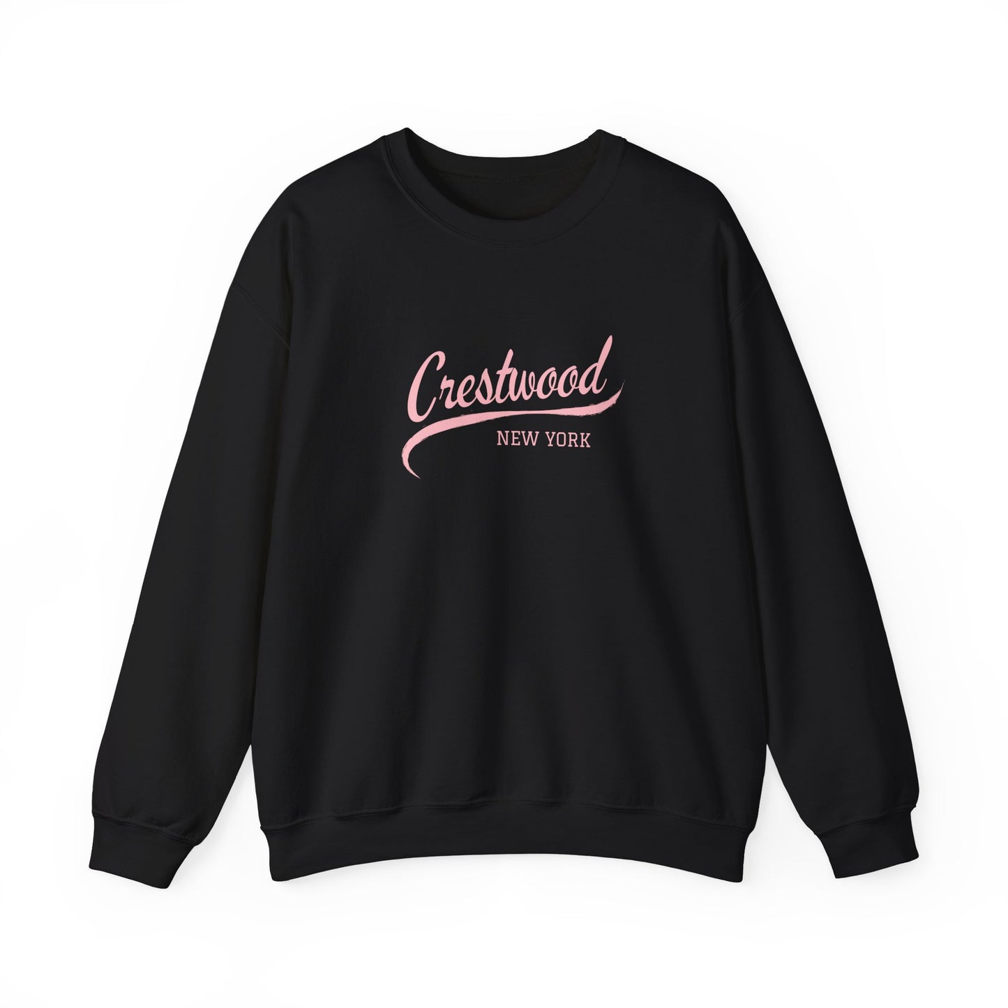 Pink Crestwood Swoosh Unisex Heavy Blend™ Crewneck Sweatshirt