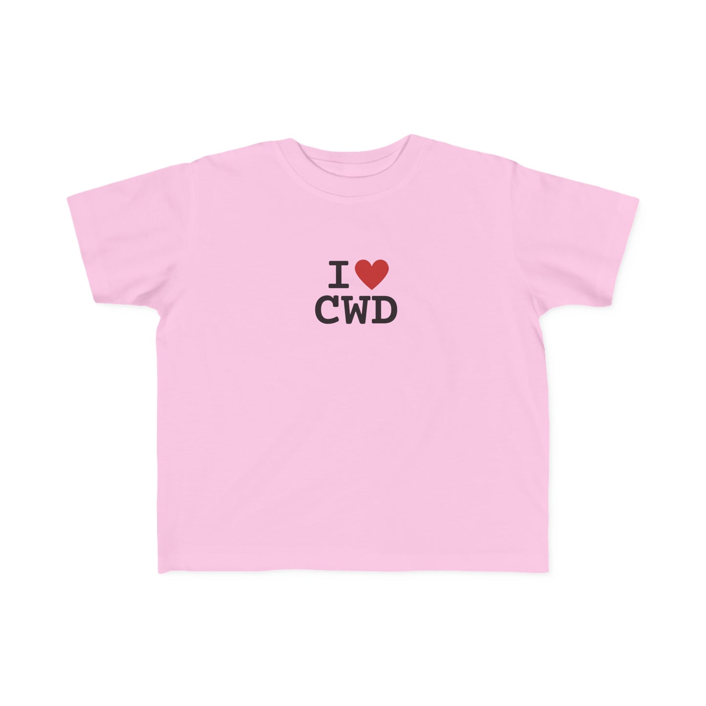 I Heart Crestwood Toddler's Fine Jersey Tee