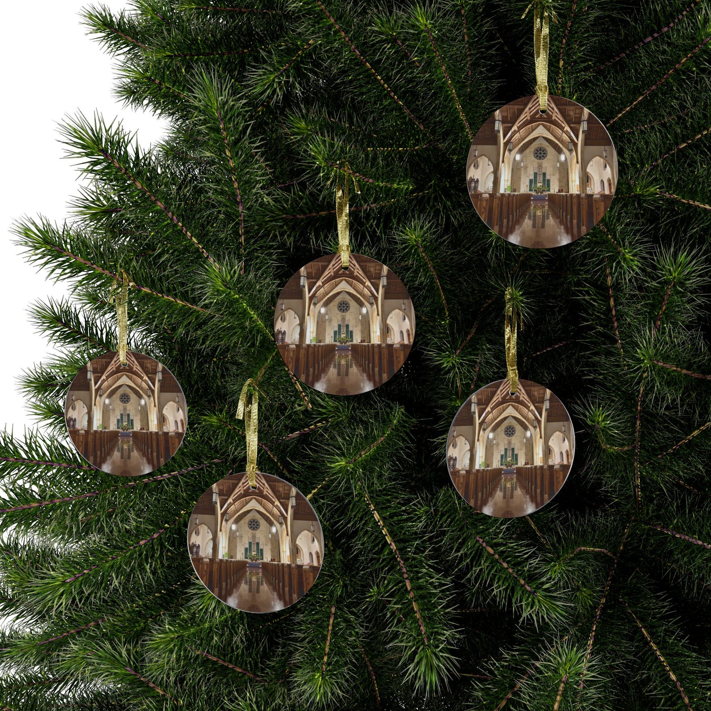 Annunciation Church Acrylic Ornament - 2024