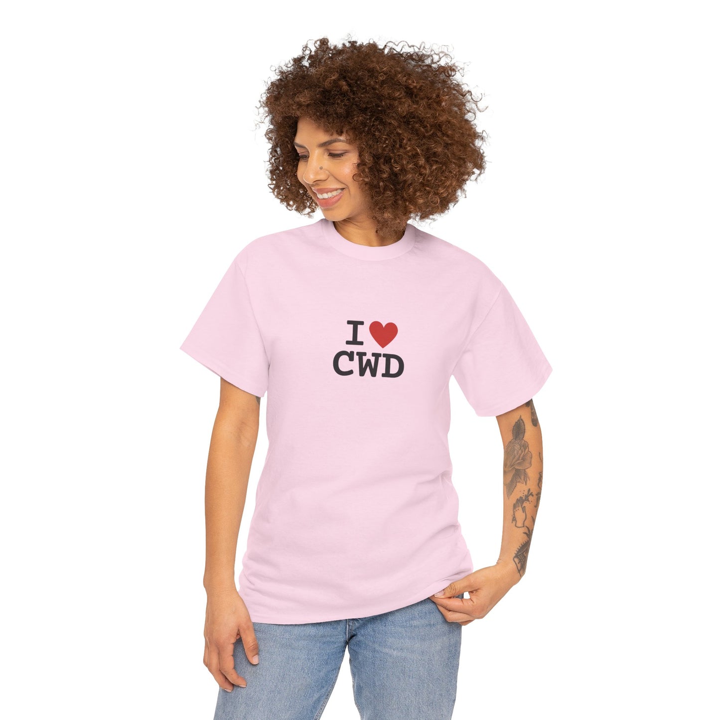 I Heart Crestwood Unisex Heavy Cotton Tee