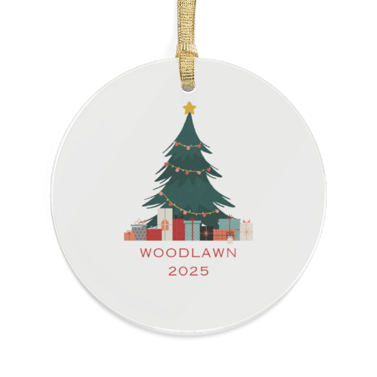 Woodawn Tree Acrylic Ornament (2025)