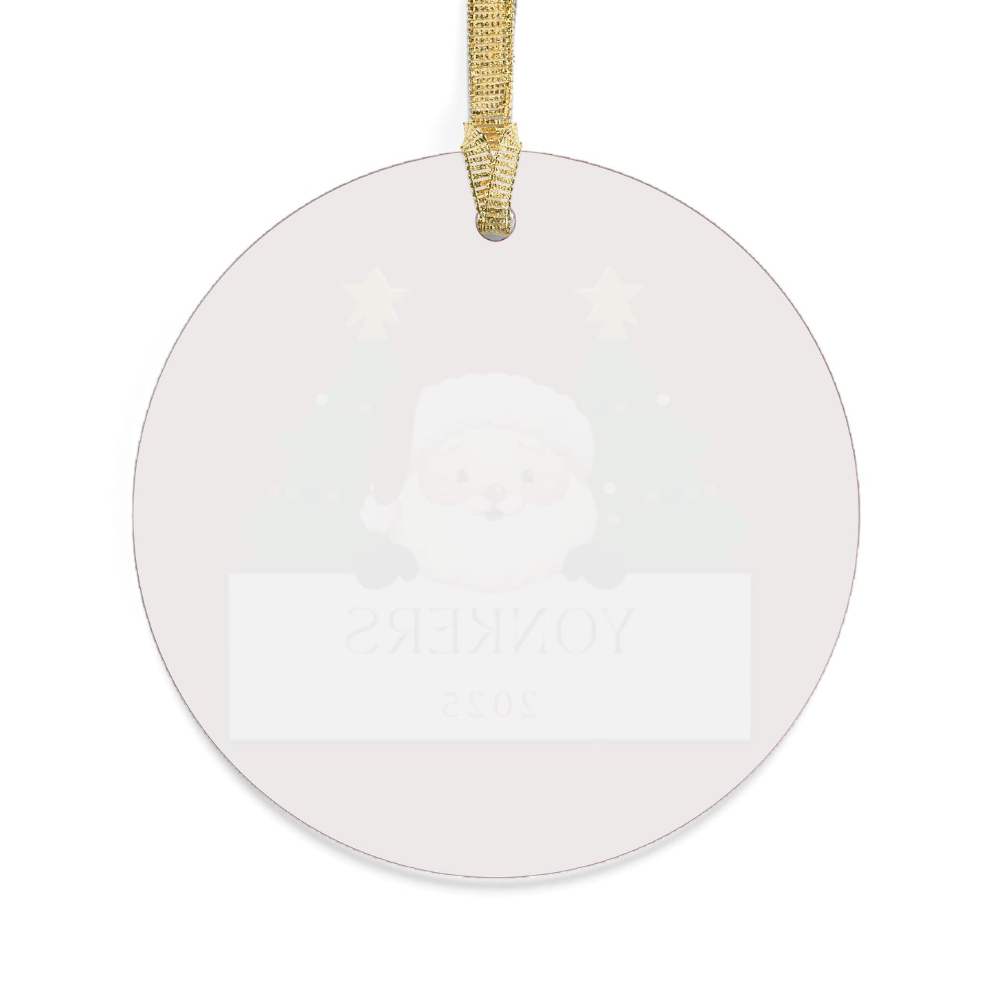 Yonkers Santa Acrylic Ornament (2025)
