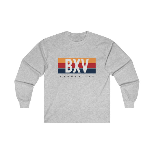 BXV Striped Cotton Long Sleeve Tee