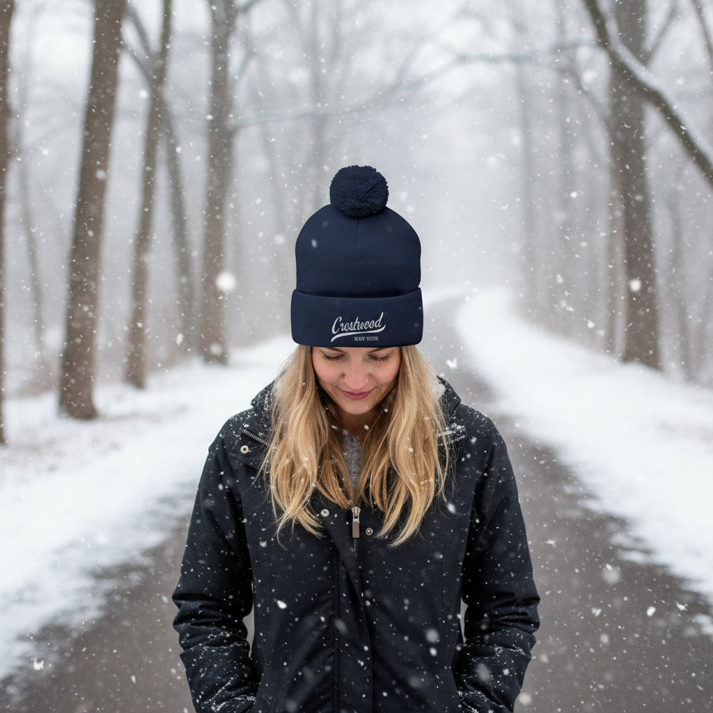 Crestwood Pom-Pom Knit hat