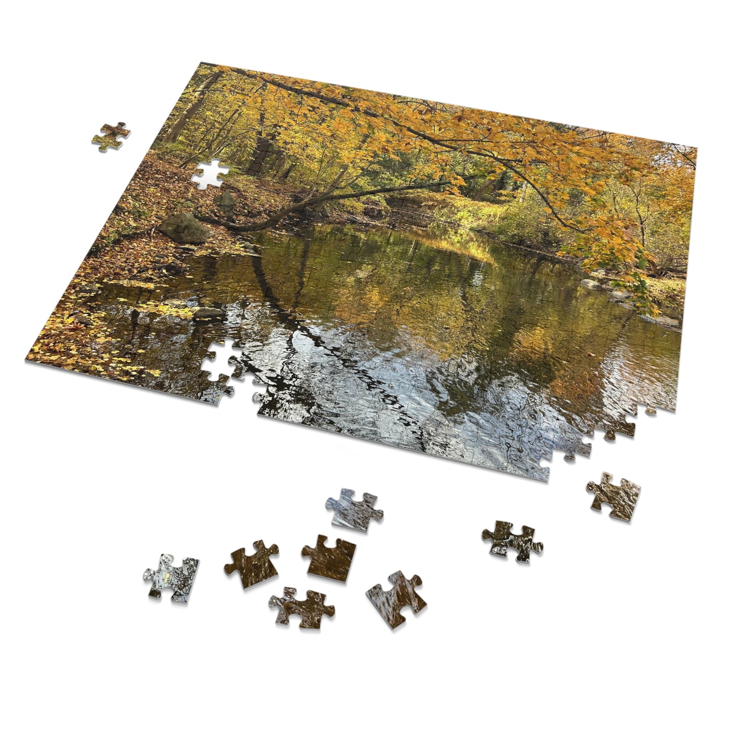 BRP Trail Puzzle - Autumn Stream & Trees