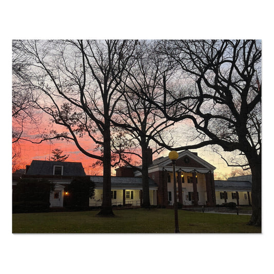 Jigsaw Puzzle: Bronxville Town Hall Sunset