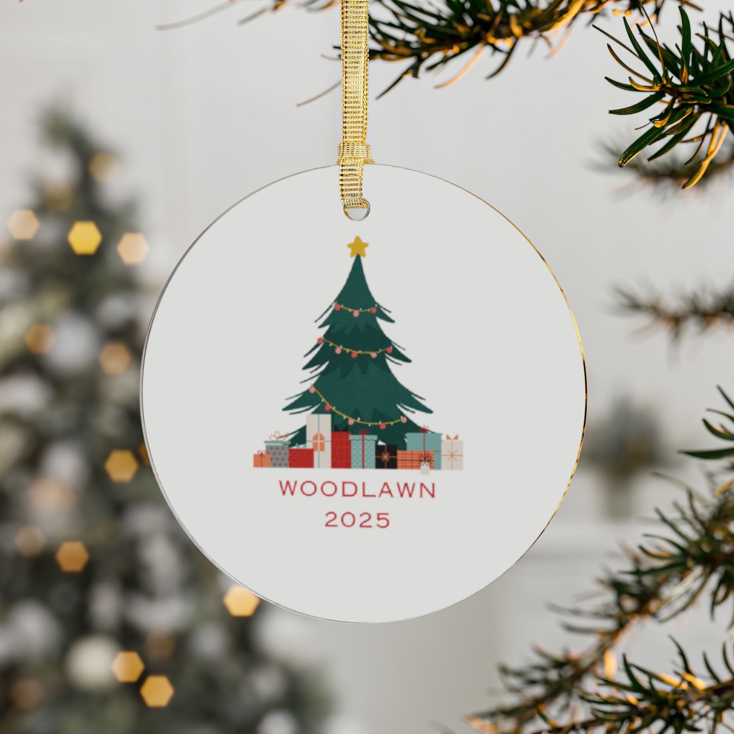 Woodawn Tree Acrylic Ornament (2025)